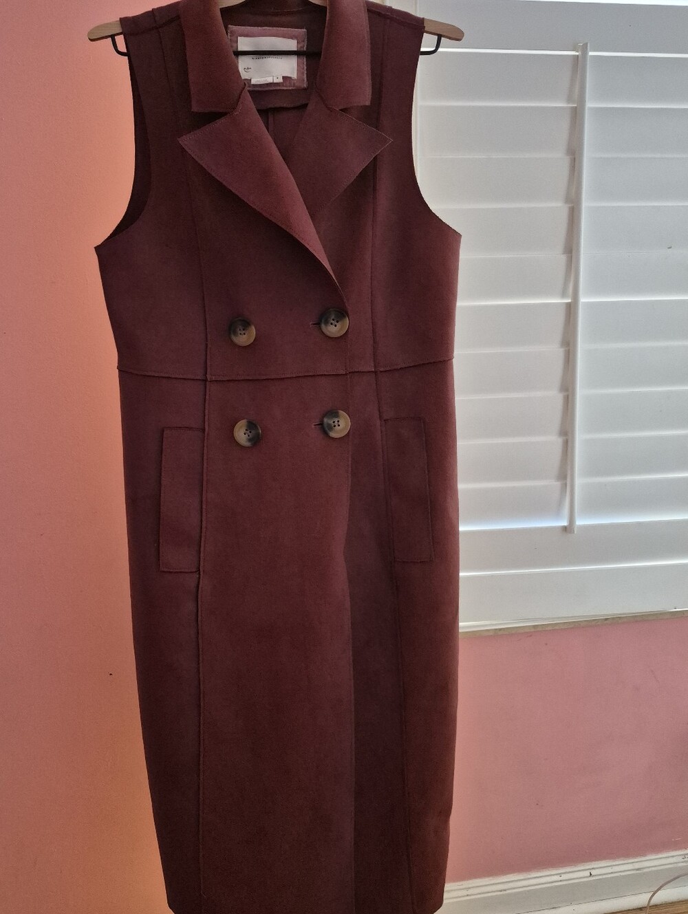 Anthropologie Double Breasted trench coat. Its Basically Still In New Condition.
